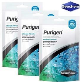 (THREE PACK) Purigen Bagged (100 mL) - Seachem