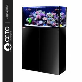 OCTO LUX T60 32gal Black Aquarium System - Reef Octopus